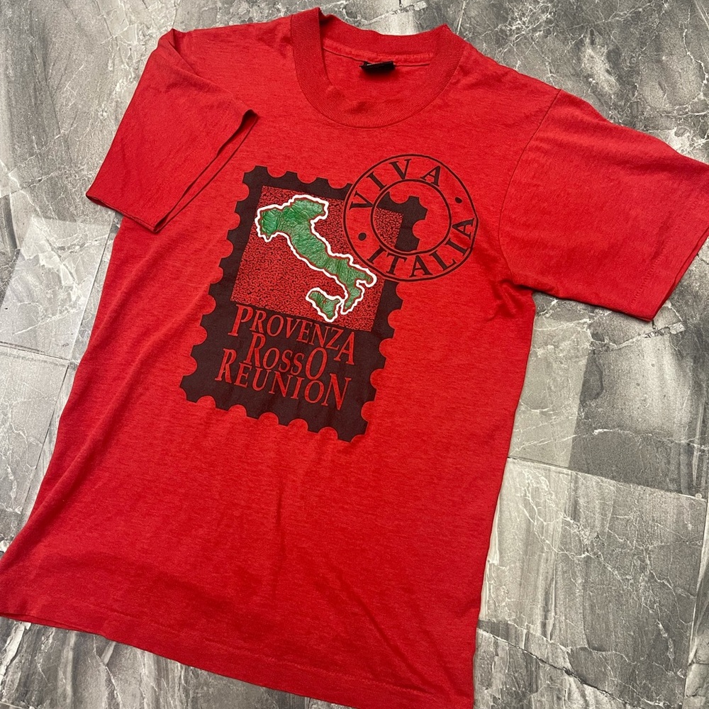 Vintage 80s Italy reunion tee 🇮🇹